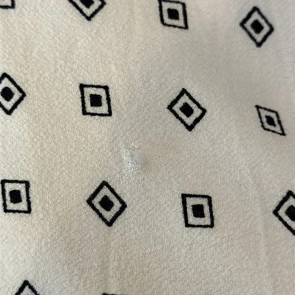 Madewell White and Black Patterned Dress - Picture 7 of 7